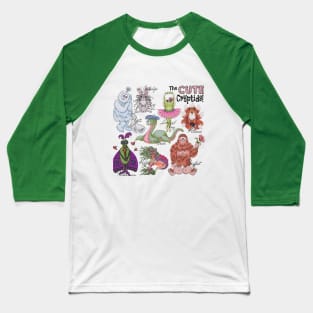 the Cryptid Zoo! Baseball T-Shirt